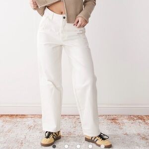 Dickies off white women’s carpenter pant size 2